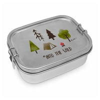 ppd Into The Wild Steel Lunch Box, Brotdose, Lunchbox, Vesperdose, Edelstahl, 900 ml, 604218