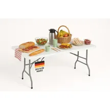 Albatros Buffettisch Klapptisch 182 x 75 x 0 cm Weiß