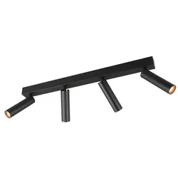 Trio Strahler Ambala Metall Schwarz