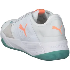 Puma Damen Handballschuhe Accelerate Turbo Nitro W+ 106602-03 42 - Puma White-Neon Citrus - 42