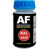 Alex Flittner Designs Lackstift RAL 3028 REINROT seidenmatt 50ml schnelltrocknend Acryl