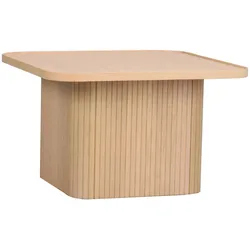 Couchtisch Sullivan, Weiß pigmentiert, 60x60x37cm