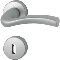 HOPPE Hoppe, Drückergarnitur Melbourne 1672/19KV/19KVS, Badgarnitur WC F9-2