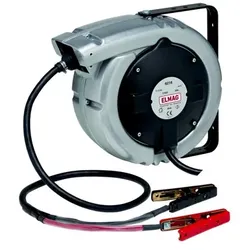 Autom. Kabelaufroller für Batterieladung ZECA 6216, 7+2 Meter, 2x 9mm2, IP 42