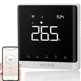 Echos Eco-4180 WiFi Wandthermostat für Fußbodenheizung Tuya / Smart Life App Steuerbar Weiß