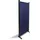 Quick Star Paravent 4 Teilig 165 x 220 cm Sonnen- - Sichtschutz Stellwand Faltbar Blau Metall, 220x170