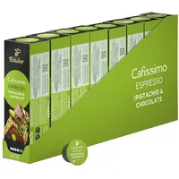 Tchibo Cafissimo Espresso Pistachio & Choco Kaffeekapseln, 80 Stück 8x10 Kapseln