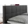 Home Affaire Boxspringbett HOME AFFAIRE "Casano", grau (anthrazit), B:172cm L:215cm, Strukturstoff-Bezug (100% Polyester), Komplettbetten, Boxspringbett, mit feiner Steppung, in 3 Matratzenarten, 2 Härtegraden und 5 Farben