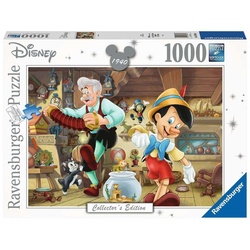 Ravensburger Puzzle Disney Collector's Edition Pinocchio 16736, 1000 Puzzleteile