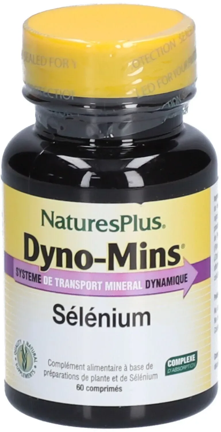 NATURE'S+ DYNO-MINS SELENIUM CPR60 60 comprimé(s)