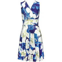 vivance by lascana Jerseykleid Minikleid blau/grün/creme 40