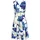 vivance by lascana Jerseykleid Minikleid blau/grün/creme 40
