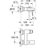 GROHE Eurocube Stahl