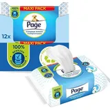 12x 38Stück Page Feuchtes Toilettenpapier Complete Clean Feuchttücher ✅