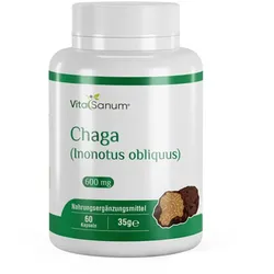 VitaSanum® - Chaga (Inonotus obliquus) 600 mg 60 Kapseln 60 St