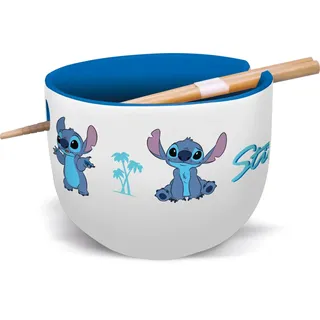 Geschenkset Lilo & Stitch - Stitch (Schüssel für Ramen und Essstäbchen)