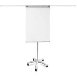 KARAT Mobiles Flipchart Piranha PRO-Sternfuß-höhenverstellbar / 67 x 105 cm