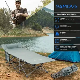 24move Feldbett 24MOVE grau