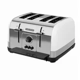 Morphy Richards 240134 Toaster 4 Scheibe(n), Toaster, Weiss