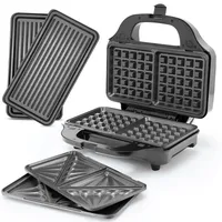 3-in-1 Multi Sandwichmaker Sandwich toaster Waffeleisen Sandwich Kontaktgrill