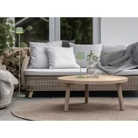 MeineWunschleuchte Set: Kleine Akku Stehlampe 123cm & Tischlampe 39cm