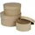 Creativ Company Schachteln Rund, H 5+6,5+7,5 cm, D 10+13+16 cm, 3 Stk, 1 Set