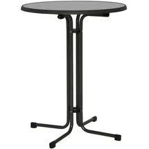 MFG Stehtisch Ø 85 x 110 cm grau klappbar