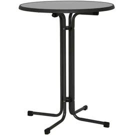 MFG Stehtisch Ø 85 x 110 cm grau klappbar
