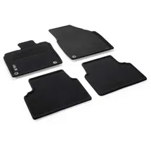 Volkswagen 10B061445WGK Fußmatten Optimat Textilfußmatten 4X Stoffmatten schwarz, mit ID.3 Schriftzug