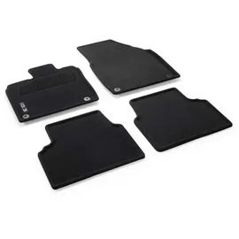 Volkswagen 10B061445WGK Fußmatten Optimat Textilfußmatten 4X Stoffmatten schwarz, mit ID.3 Schriftzug