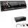 EHO Kenwood KMM-BT209 1-DIN Autoradio Bluetooth USB AUX mit Einbauset für Volkswagen VW Bora + Variant
