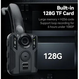 Retevis RT79 Body Cam Schwarz