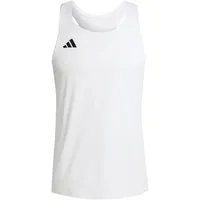 Adidas Adizero Essentials Lauf-Singlet Herren IX2853 - white XL