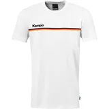 Kempa Deutschland T-Shirt 2024 weiß Unisex Gr. XL