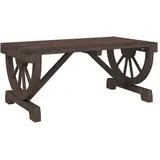 vidaXL Garten-Couchtisch 90x50x40 cm Massivholz Tanne