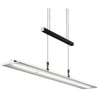B.K.Licht LED Pendelleuchte, schwarz, 1xLED-Platine/20W