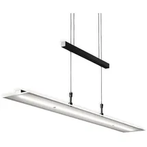 B.K.Licht LED Pendelleuchte, schwarz, 1xLED-Platine/20W