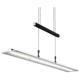 B.K.Licht LED Pendelleuchte, schwarz, 1xLED-Platine/20W