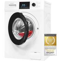 Exquisit Waschmaschine WA8214-340A weiss | 8kg | 16 Waschprogramme | 1400 U/min