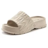 French Connection Badepantolette Damen Beige 42