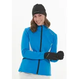 Endurance Softshelljacke "Loralei", Damen, Gr. 42, blau, 100% Polyester, mehrfarbig, normal, hoch geschlossener Ausschnitt, Jacken Softshelljacke, mit Reflektoren
