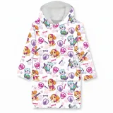 PAW PATROL Sweatponcho Paw Patrol Skye Kuschelponcho Kuscheldecke mit Ärmeln Kapuze Tasche Gr. 3 bis 6 Jahre Onesize bunt