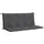 vidaXL Bankauflage 120 x 50 x 7 cm anthrazit 2 St.