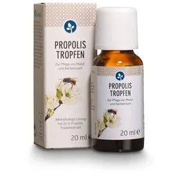 PROPOLIS TROPFEN zur Pflege von Mund- und Rachenraum 20 ml Tinktur