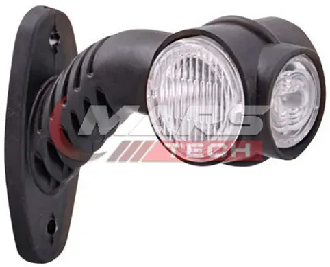Seitenmarkierungsleuchte 24V M720206, weiß, LKW-Kennzeichenlampe