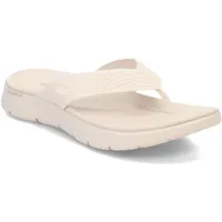 SKECHERS Damen Splendor Go Walk Flex Sandale, Natural Textile, 37 EU