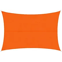 casa pura Wasserabweisendes Sonnensegel rechteckig 300 x 500 cm Orange