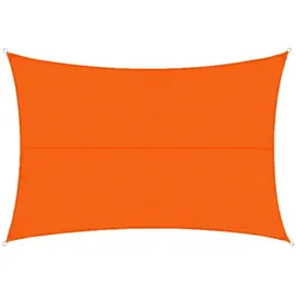 casa pura Wasserabweisendes Sonnensegel rechteckig 300 x 500 cm Orange