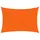 casa pura Wasserabweisendes Sonnensegel rechteckig 300 x 500 cm Orange