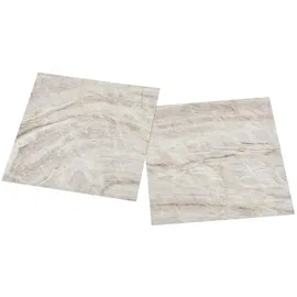 vidaXL Bodenplanken 55 pcs Beige 5,11 m2 PVC